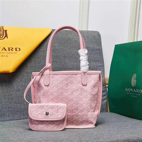 goyard pink mini anjou|goyard anjou mini price.